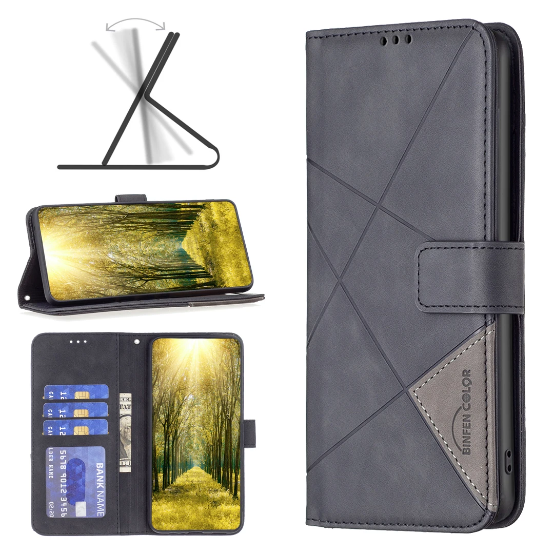 

Wallet Flip Phone Case For OPPO Reno 15 15F 14F 13F 12F 12 Pro 11F Cover Cases Leather Phone Protective Bags Funda
