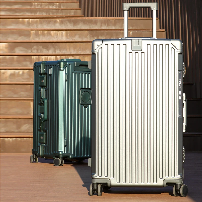 

26-32 inch Extra Large Suitcase Multifunctional Travel Luggage Aluminum Frame Suitcase Business Trip Trolley Case
