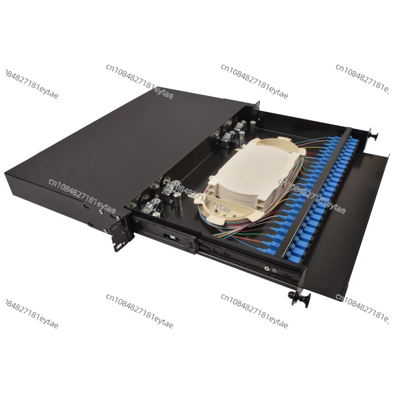 

Оптический распределительный кросс (ODF) для оптоволоконных кабелей, 12/24 порта, SC/FC/LC, 48 волокон, с выдвижным механизмом, полная комплектация