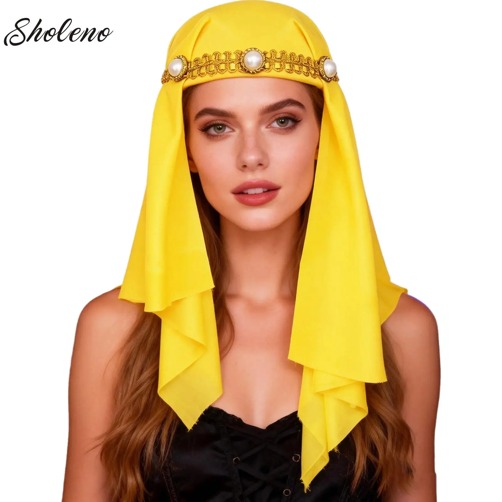 아랍 모자 남녀 아랍 헤드피스 할로윈 공연 파티 모자 액세서리 카니발 파티 장식용