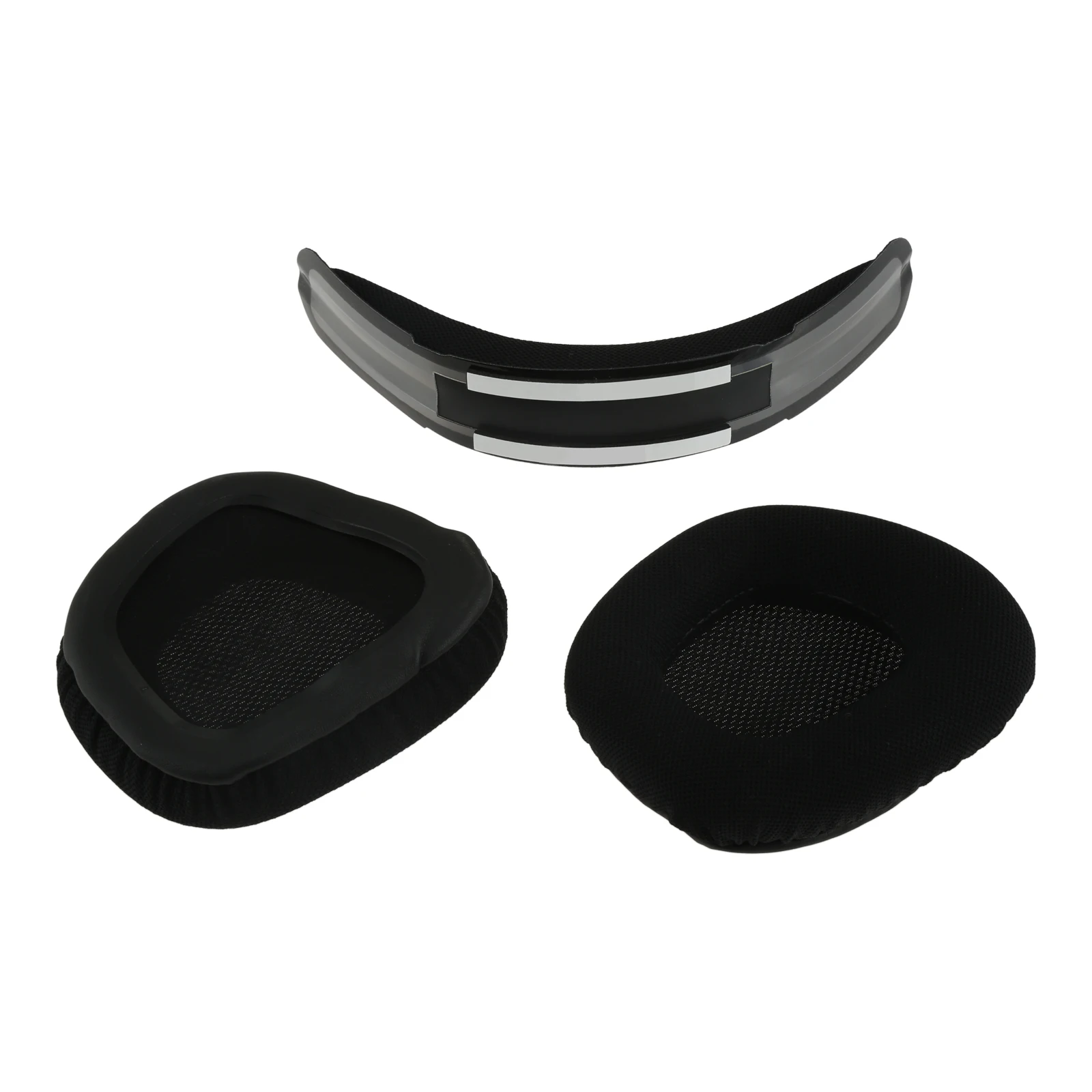 1 paio di auricolari di ricambio per paraorecchie, accessori per cuffie montati sulla testa, per cuffie Corsair Void PRO RGB 7.1