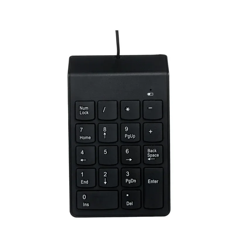 Universal Mini USB Wired Keyboard Portable 18 Keys Numeric Keyboard for Laptop Desktop PC Computer Numpad