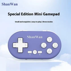 New Shanwan Lightweight Mini Wireless Bluetooth Collectible Game Controller Portable Multi Platform Wireless Connectivity