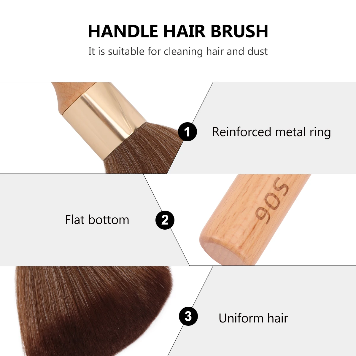 

Hair Cutting Fade H Long Term Use Neck Neck Duster H Hair Brush Duster Sweep Dust Hairs Easy Perfect Accessory