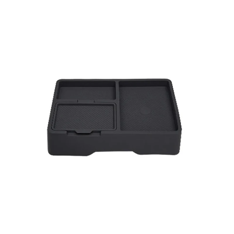 Rear Screen Storage Box for BYD Leopard 7 Titanium 7 Silicone Embedded Divided Magnetic Cover Interior Modification Accessory
