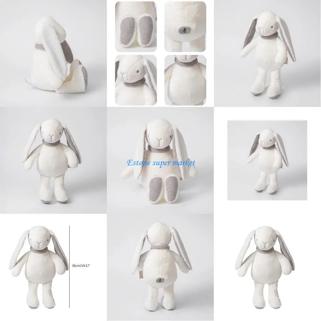 

090b Спящая кукла для малышей кролика плюшевые игрушки приятная игрушка фаршированная кролика плюшевая игрушка для игрушки Sleas