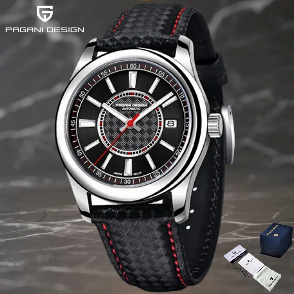 PAGANI DESIGN 2025 New Men's Mechanical Watch NH35A PD1778 Sapphire Crystal Stainless Steel Luminous Waterproof Reloj Hombre