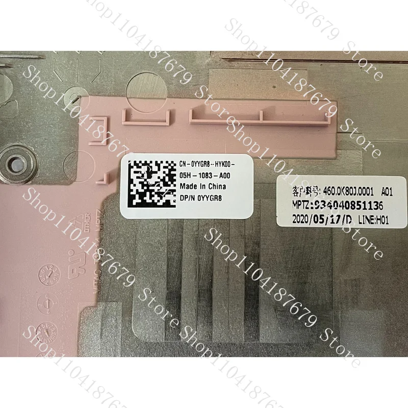 Neu für Dell Inspiron 5000 5300 5301 Untere Abdeckung Rückseite Low Shell 0YYGR8 Rosa