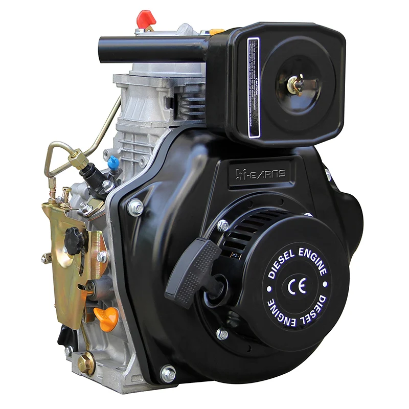 2.5kW HR170F Diesel Generators Hand Start With Enhanced Impact Ramming Power And Conventional Air Filter
