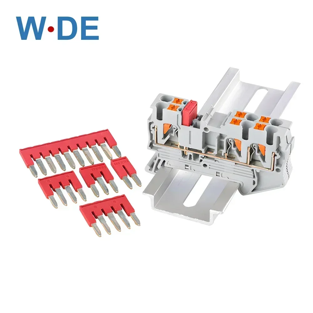 1 Piece Jumper Bridge FBS2-5 3-5 4-5 5-5 10-5 Plug-in Bridge For ST And PT DIN Rail Terminal Blocks Accessories