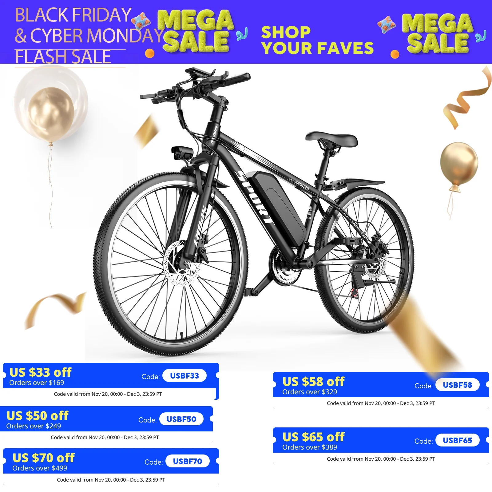 

26''Electric Bike,Motorcycle 700W Peak Motor,20MPH 35Miles Electric Mountain Bike, 480Wh Removable Battery, 7-Speed& LCD Display