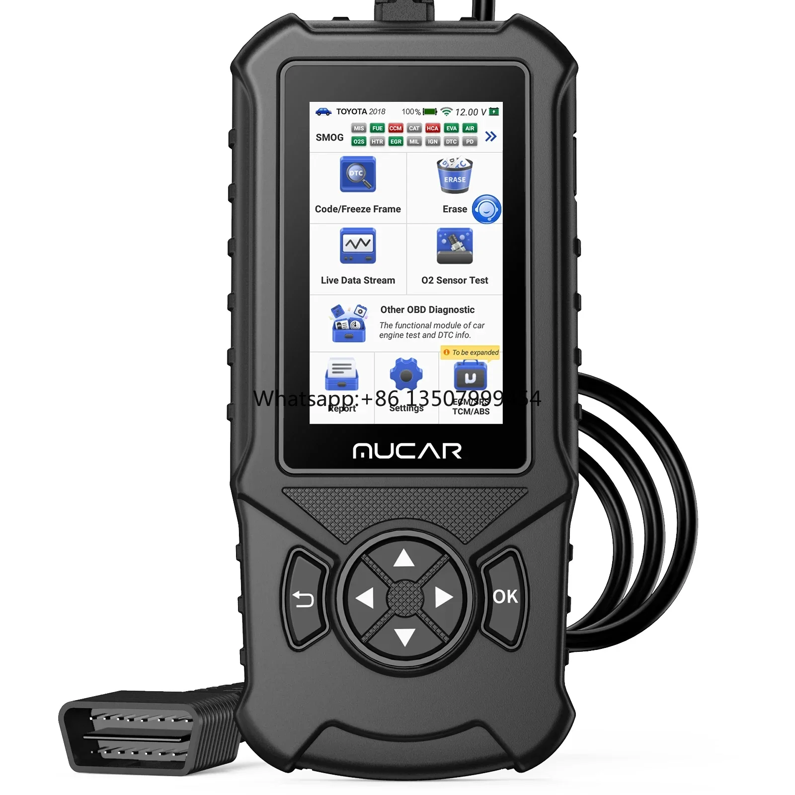 CDE900 OBD2 Scanner Car Code Reader for Engine ABS SRS ECM Universal Car Diagnostics High Performance Tool