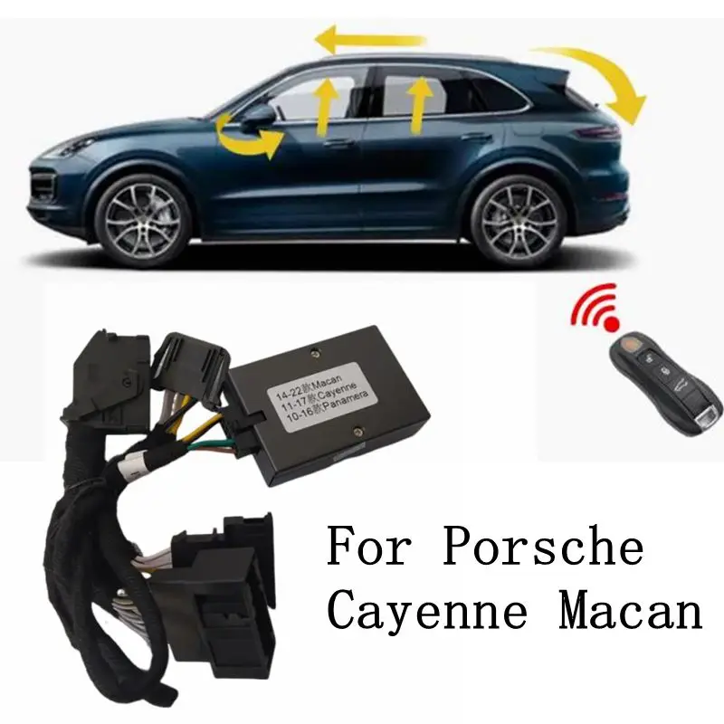 For Porsche Cayenne Macan Panamera Automatic Electric Tailgate Lift Module Assist System Key Control Trunk Close Power Tailgate