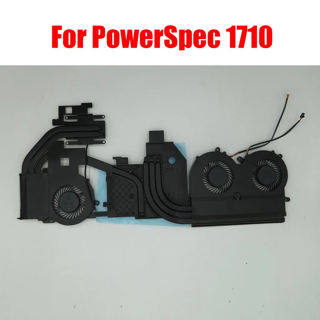 

Laptop Heatsink&Fan For PowerSpec 1710 DC5V 0.5A 3PIN New