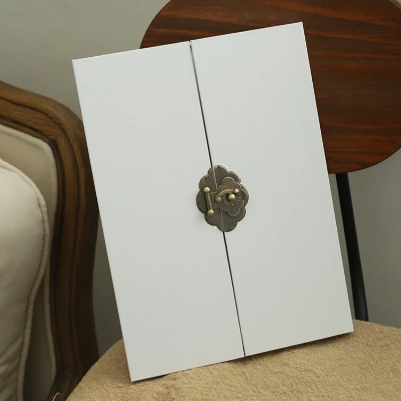 With Lock Jewelry Box Minimalist Creative Jewelry Boxes Multipurpose Necklace Earrings Organizer Case Desktop Trinket Cases