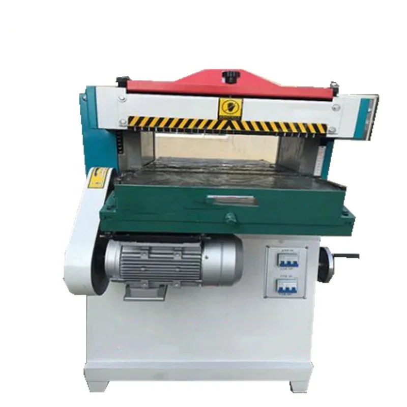 New High Efficiency Woodworking Planer Double-sided Spiral Knife Woodworking Planer Three-in-two-out Structure