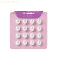 634D 8 Pairs Pearls Veil Weights for Brides Ensuring Long Veil Stability in Outdoor Wedding Setting