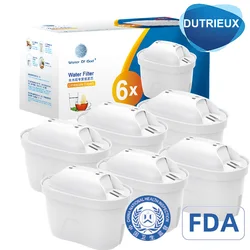 Cartouche d'eau pour antioxydant Maxtra, 2 pièces/6 pièces, combo calcaire, bouilloire supporter fiante, charbon actif, filtre à eau