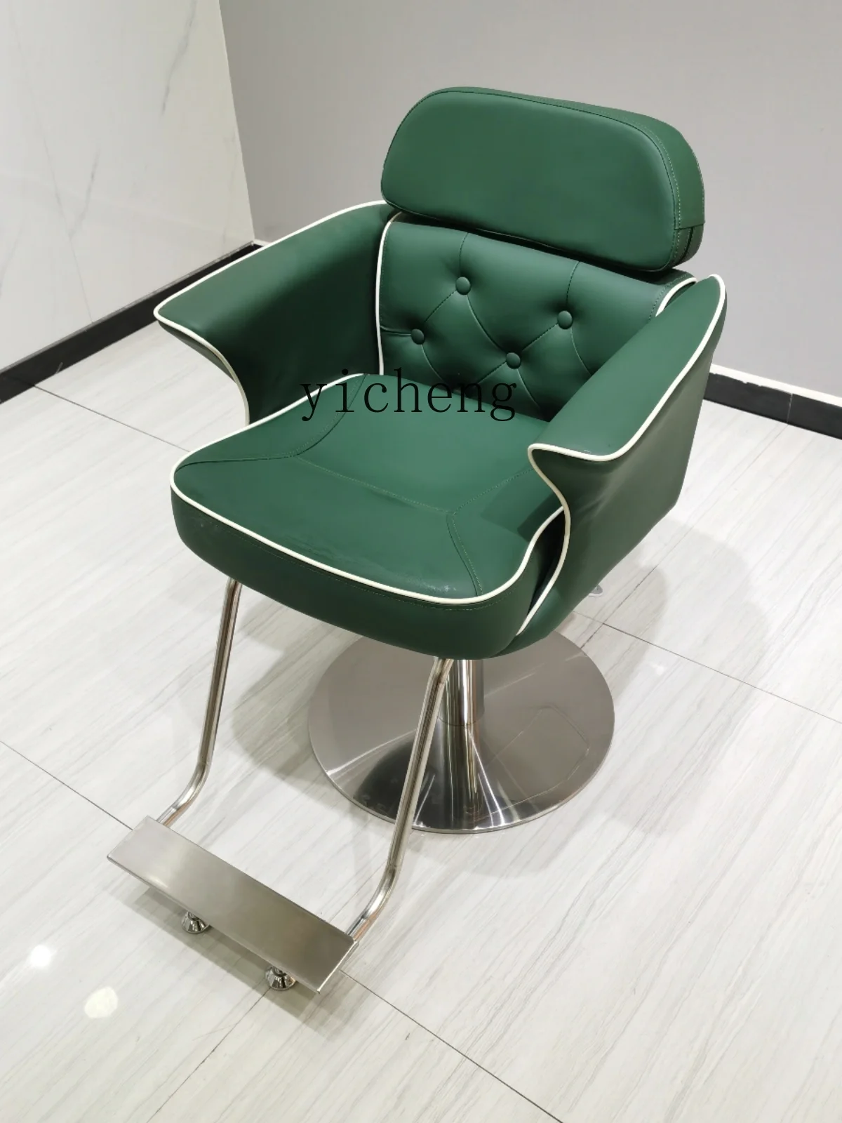 ZK for Hair Salon Lifting Rotating Chair Barber Shop Fashion Hairdressing Chair High-End Hot Dyeing Chair