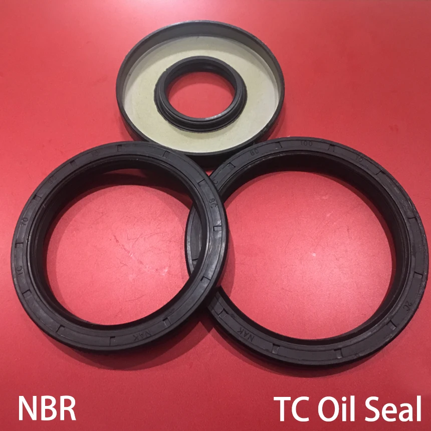 

24*43*6/7 24x43x6/7 24*46*8/10 24x46x8/10 Nitrile Rubber NBR Spring Double Lip TC Ring Gasket Radial Shaft Skeleton Oil Seal