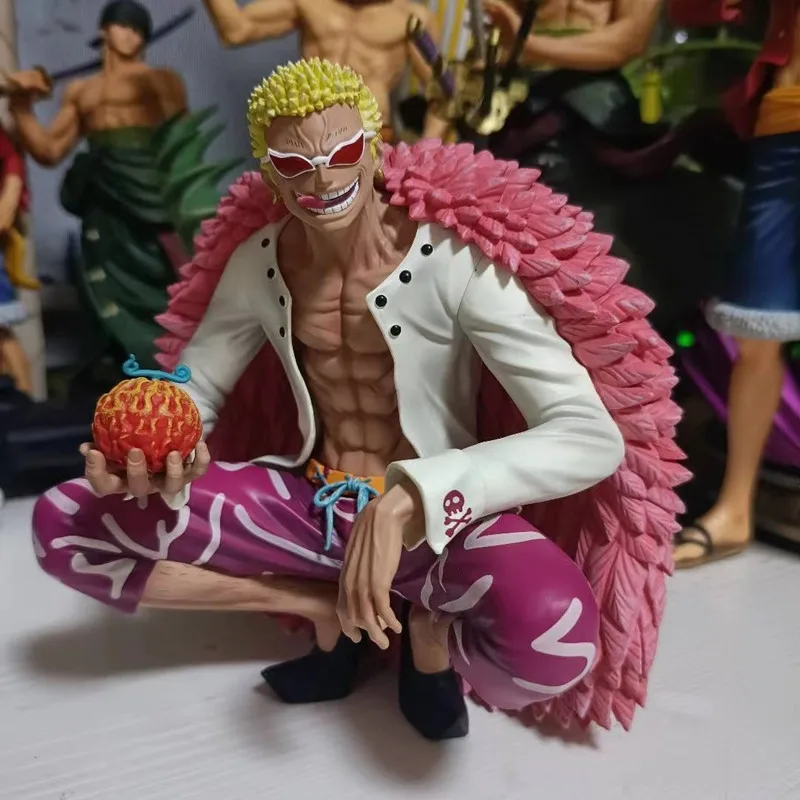 

Фигурка аниме, один кусок, ока, шибукай, приседание, осанка, донкиксот, Doflamingo, двухсторонняя экшн-фигурка из ПВХ, декоративная модель