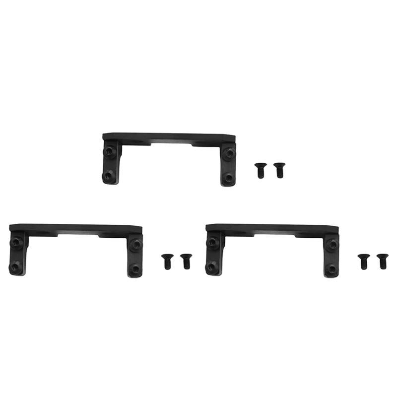 

L81A 2025-3X Aluminum Servo Mount + Carbon Holder For 1:10 AXIAL SCX10 RC Car Axle