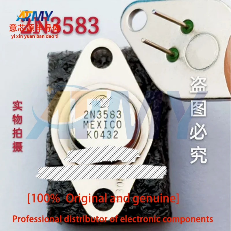 

2N3584 2N3583 2N3585 2N6211 2N6212 2N6213 Gold Seal Transistor TO-66 Iron Cap Triode