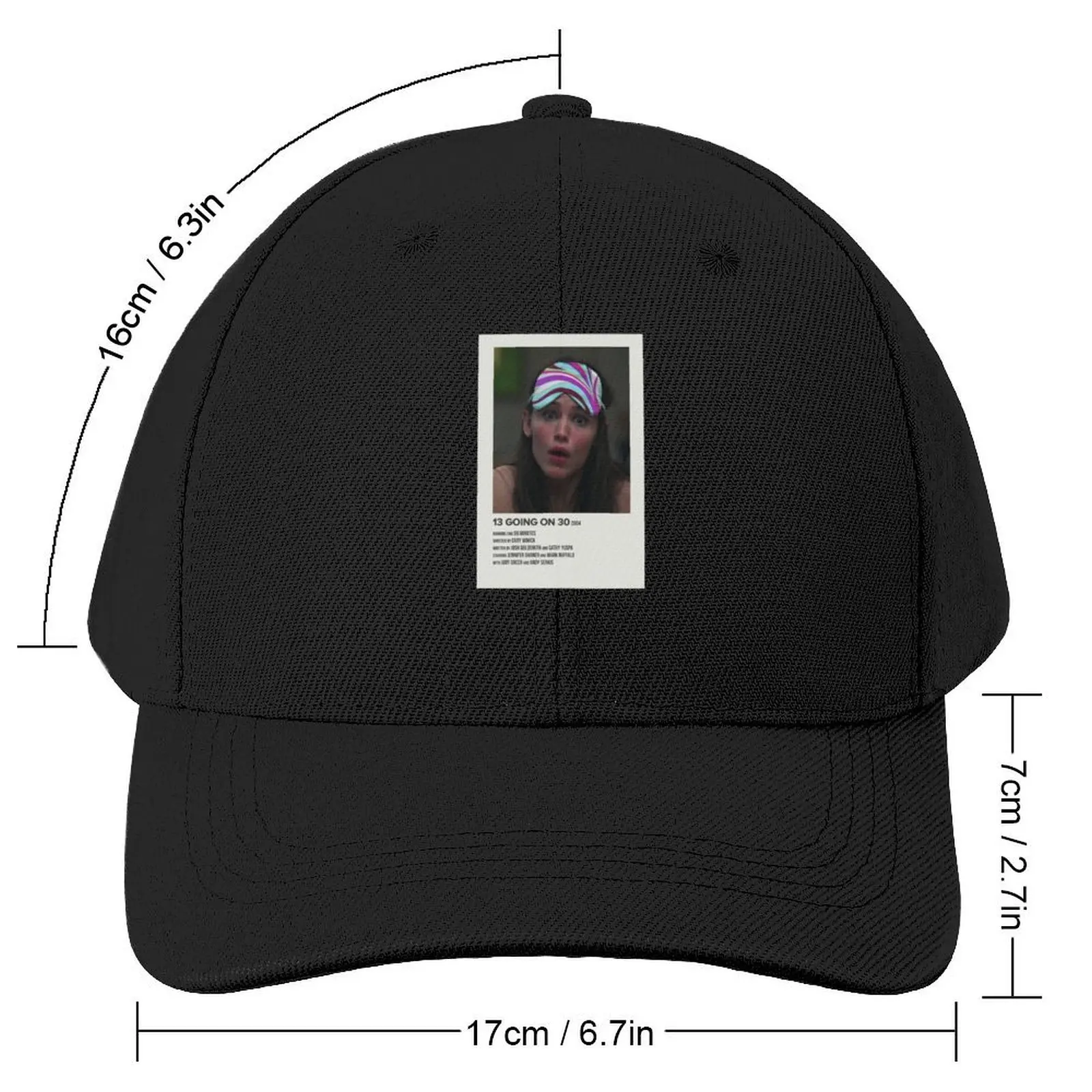 13 going on 30 (2004) Baseball Cap beach hat Military Tactical Cap tea Hat Women's Golf Wear Men's