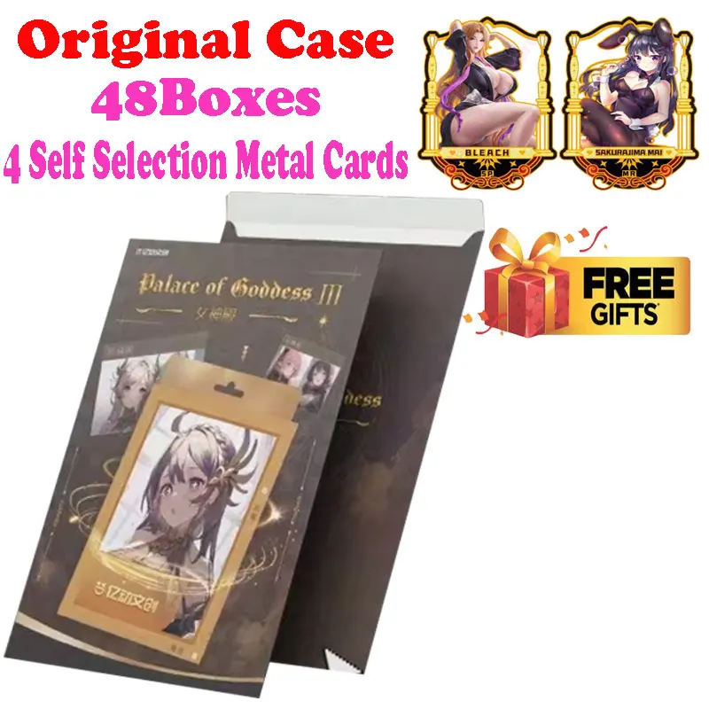 

2024 Newest Wholesale A5 Size Palace Of Goddess 2 Collection Card Waifu Booster Box ACG CCG TCG High Quality Hobbies Gift