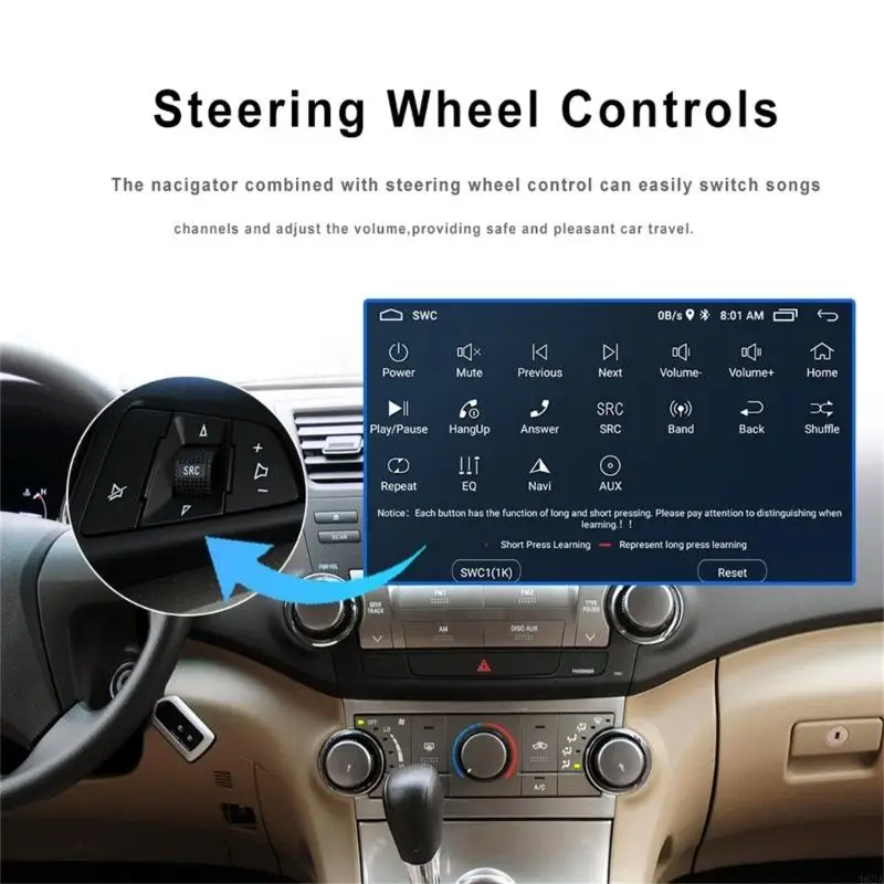 

462A Bluetooth-compatible Radio Carplay Car Universal 2 Din 7" MP3-Player GPS-Navigation Auto Digital-Audio FM Music Receiver