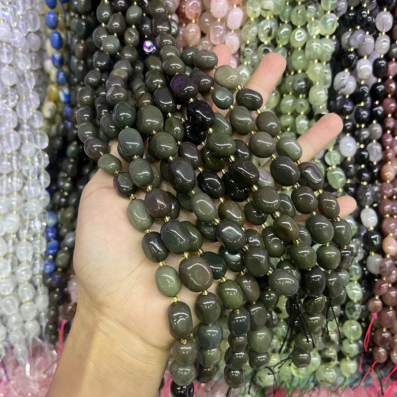 Natural 12x16mm Agate Irregular Shape Raw Stone Loose Amethyst For DIY Jewelry Bracelet Necklace Making Gift