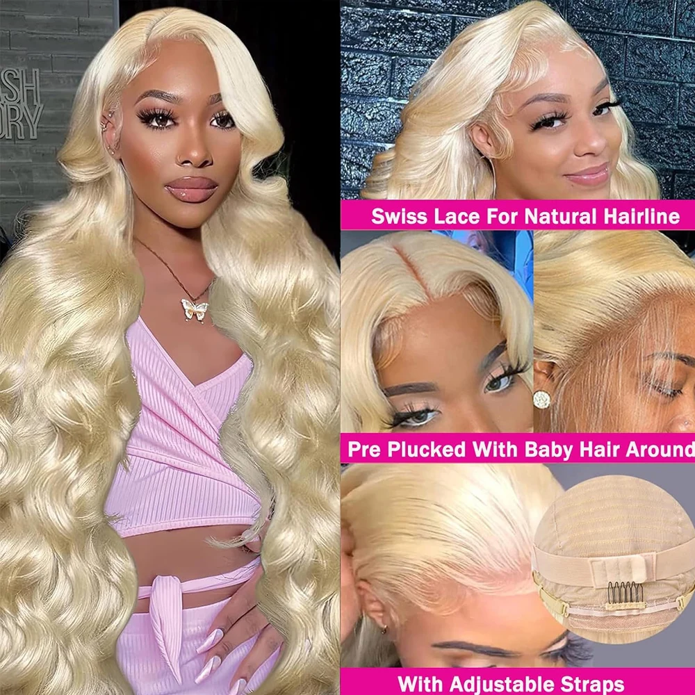 613 Honigblonde Farbe 13x6 Tra – 613 Blonde Body Wave Lace Front Wig Bewertung und Preis