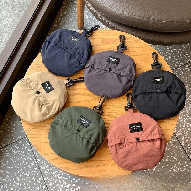 Waterproof Bucket Hat Can Store Bags Outdoor Hiking Hat Sun Hat Sun Protection Hat