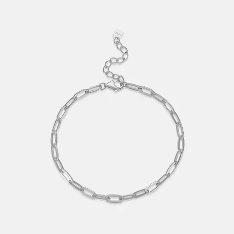 VEWANT 925 Sterling Silver Horoscope Chain Paperclip Large Azure Bracelet Rock Punk Luxury Fine Jewelry 2024 Wholesale Jewels