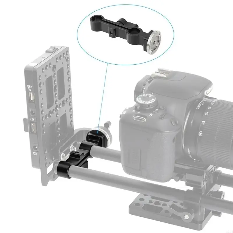 Support pince à blocs fer 150b 15 mm pour lentilles caméra dslr moniteurs 15 mm tige support du système