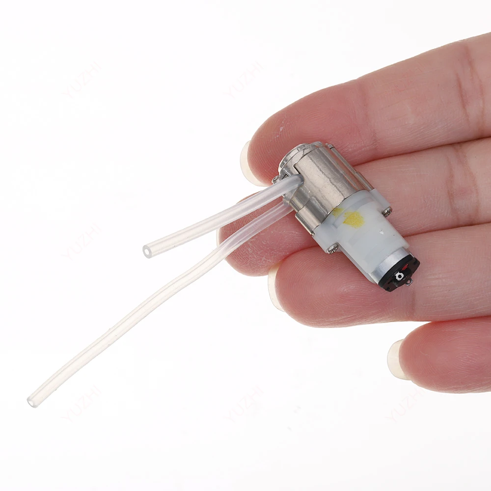 Mini 10MM Peristaltic Pump DC 2.4V-4.2V 2mL/min Planetary Squeezing Pump  Precision Instrument Metering Pump