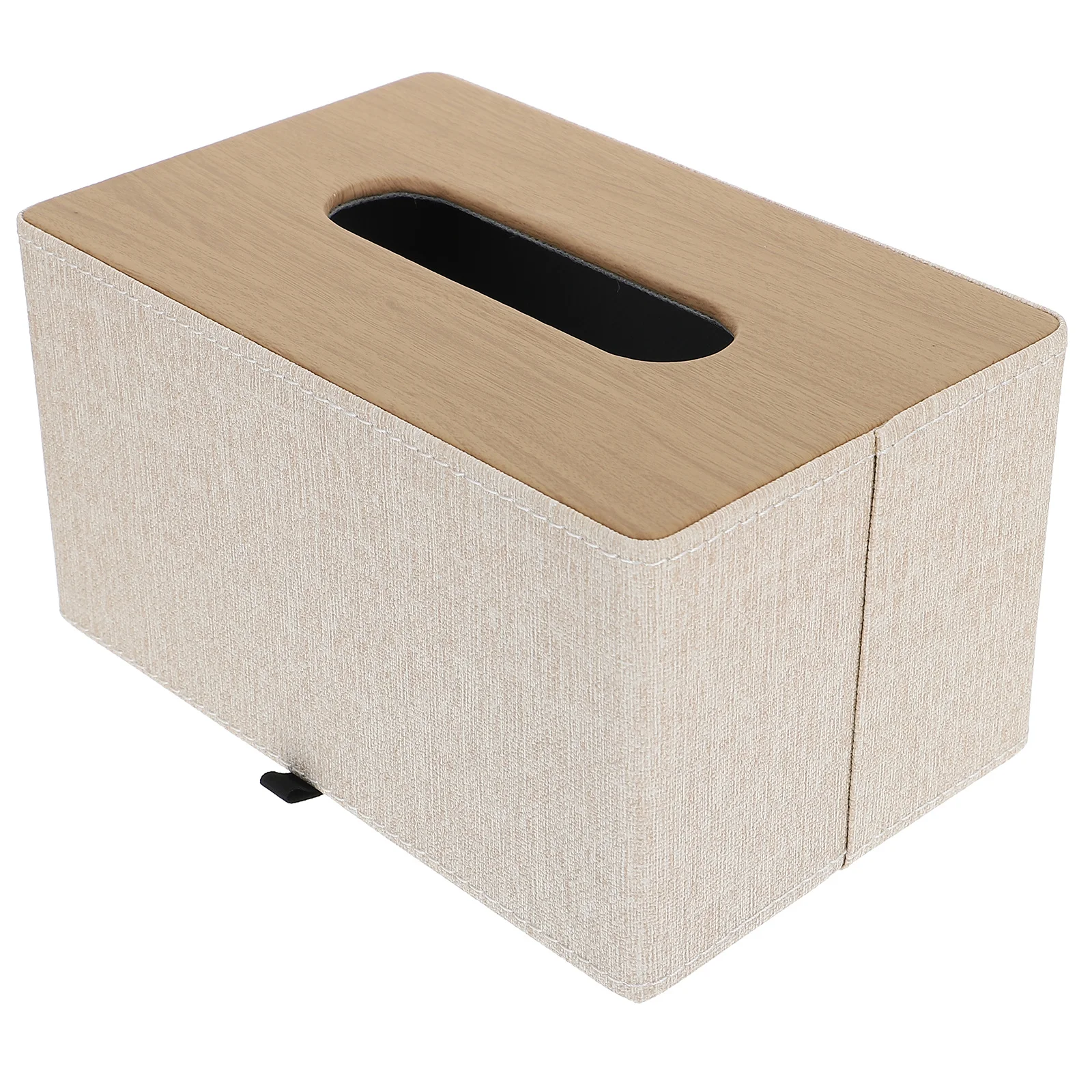 

Tissue Case Lightweight Napkin Box Home Office Car Practical Desktop Tissue Storage Container Dust Resistant