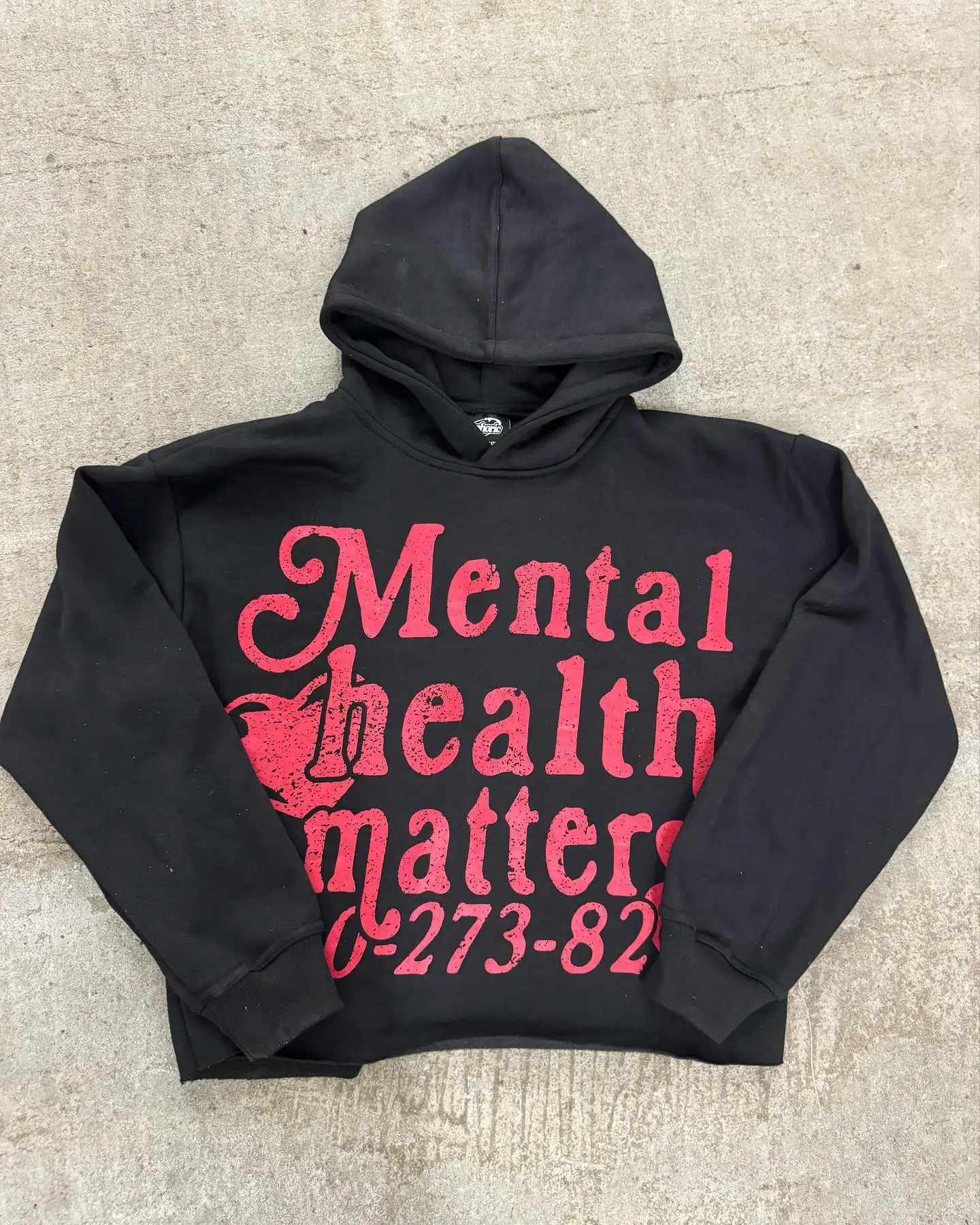 Y2k New Mental Health Matters Print Hoodies Women Men Oversized Hoodie Goth Grunge Streetwear Sweatshirt Harajuku Gothic Clothes