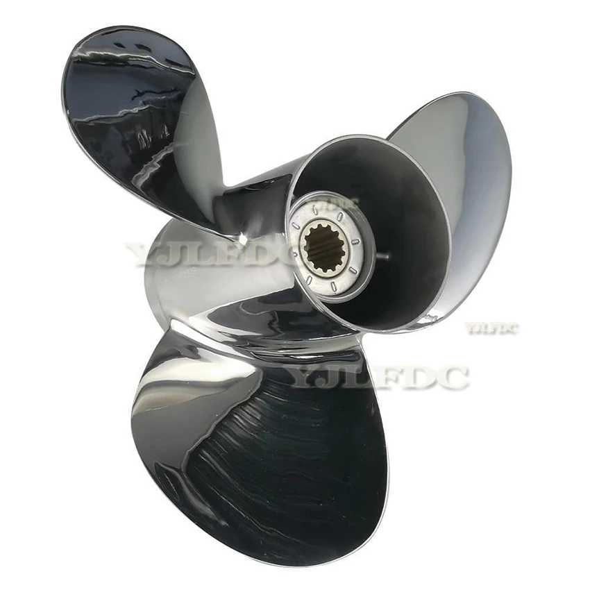 For Yamaha 25-60HP  Quality Outboard Motor Stainless Steel Propeller 11 5/8X11-G 3/8X12-G 1/8X13-G 1/4X14-G 11X15-G 10 1/4X16-G