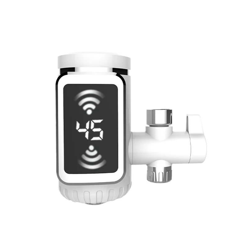 BAAR-Free de instalação de conexão rápida resistente a altas temperaturas torneira de água quente elétrica display de temperatura LCD elétrico Ho
