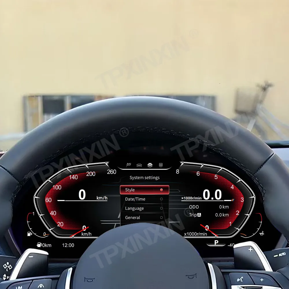 For BMW 3 Series 4 Series 2013~2020 Car Digital Virtual Cockpit Speedometer Instrument Panel LCD Meter CarPlay Linux Screen