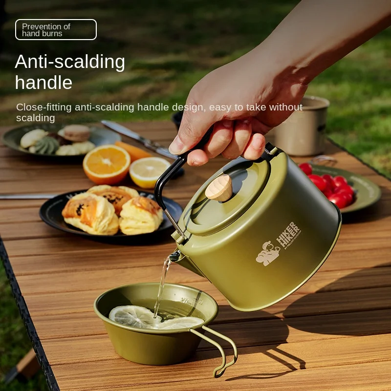 

Outdoor Kettle Outdoor Kettle Outdoor Cookware Camping Kettle Portable Kettle