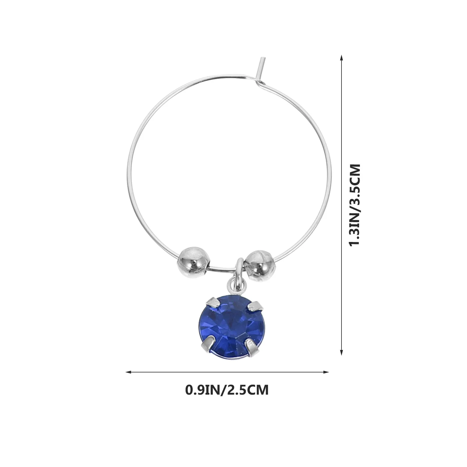 16Pcs Wine Glass Charms Marking Rings Simple Elegant Portable Lightweight Glass Markers for Business Dinners Banquets Birthdays