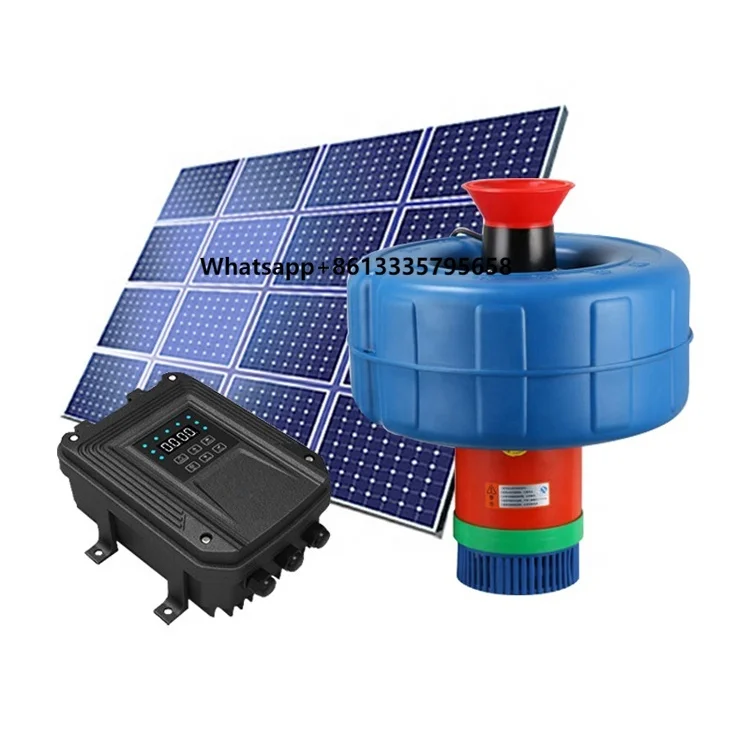 

Catfish Pond Aerator Single Solar Paddle Wheel Aerator Solar Powered Aerator for Aquaculture and Oxygen Pump