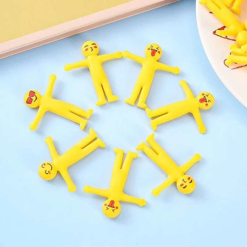 Jouet anti-Stress extensible et amusant pour petit homme, jouet anti-Stress pour adultes et enfants, soulagement du Stress, jouet à presser, cadeau carisma pour enfants