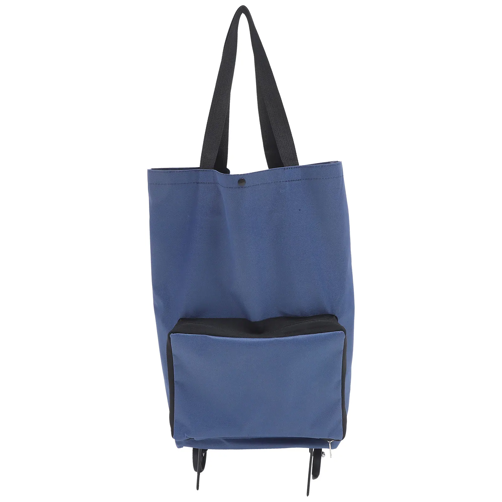 

Foldable Shopping Cart Portable Trolley Large Capacity Bag Grocery Collapsible Storage Wheel Reusable Pouch Travel Laundry