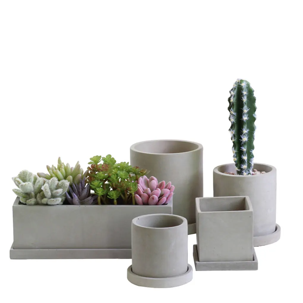 

Gray Stylish Flowerpot - Flowers Herbs And Vegetables Easy To Maintain Durable Large Flower Pot