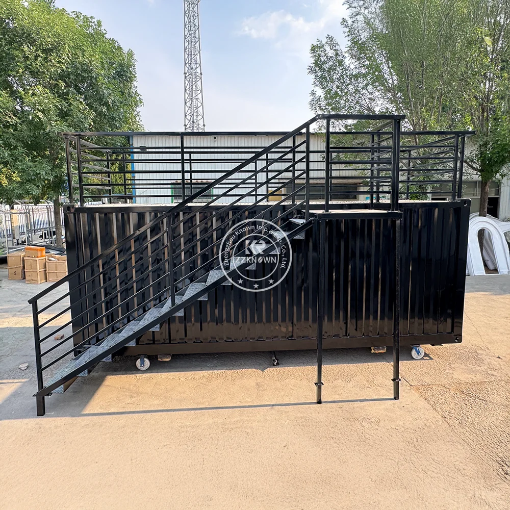 Prefabricate Steel Restaurant Container Portable Shipping Container Kiosk Commercial Container Shop Restaurant For Sale