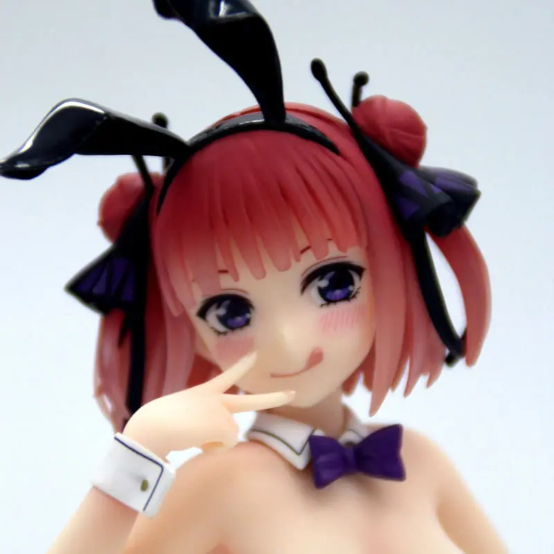 

13CM Original Figure Desktop Cute Nakano Nino Bunny Makaizou PVC Customized R18 HOT Girl Anime Action Figures A-0366