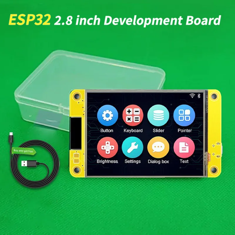 2.8 Cal wyświetlacz ESP32 dla Arduino LVGL WIFI i rozbudowanie o funkcję Bluetooth płyta 240*320 ekran LCD TFT moduł z Touch WROOM